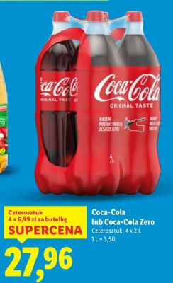 Napój promocja w Lidl