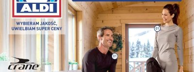 Podkoszulek termiczny bezszwowy CRANE damski/męski promocja w Aldi