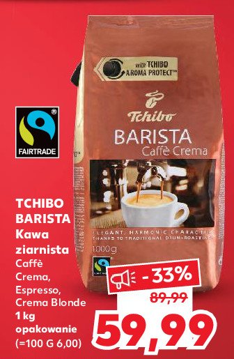 Kawa caffe crema blonde Tchibo barista Tchibo cafe promocja