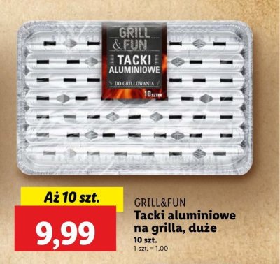 Tacki do grilla Grill and fun promocja