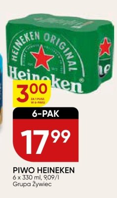 Piwo HEINEKEN promocja w Chata Polska