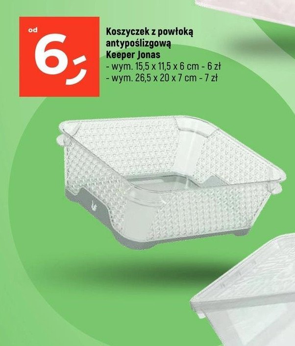 Koszyk jonas a5 26.5 x 20 x 7 cm Keeeper promocja