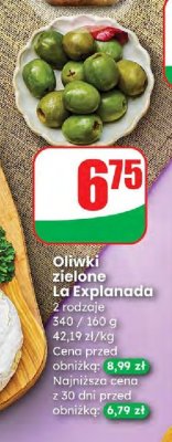 Oliwki zielone La Explanada różne rodzaje promocja w Dino