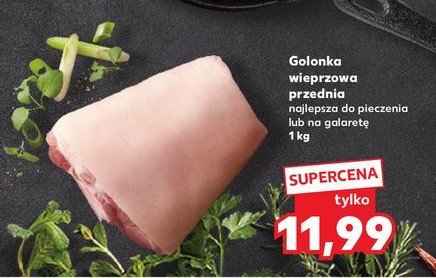 Golonka wieprzowa przednia promocja w Kaufland