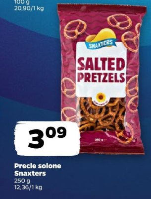 Precle solone Snaxters promocja w Netto