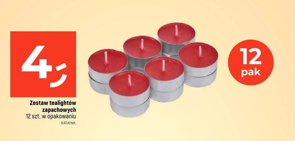 Tealight promocja