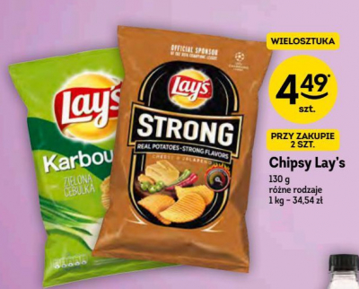 Chipsy ostre chilli Lay's strong Frito lay lay's promocja