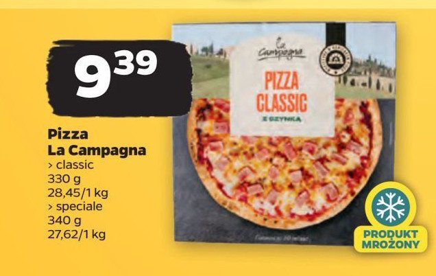 Pizza speciale La campagna promocja