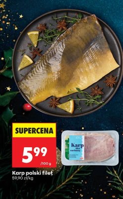 Karp polski filet 100 g promocja w Biedronka