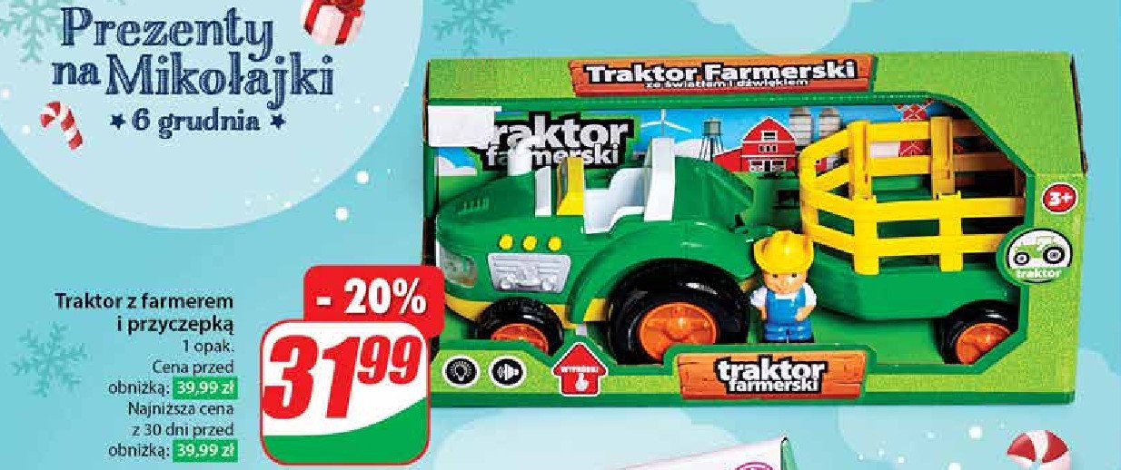 Traktor farmerski promocja