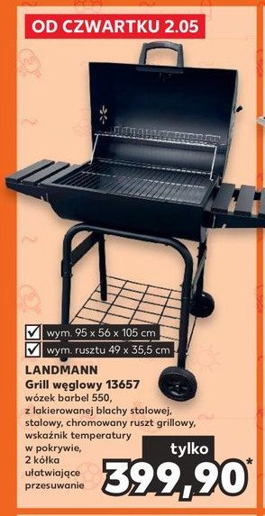 Grill węglowy 13657 Landmann promocja