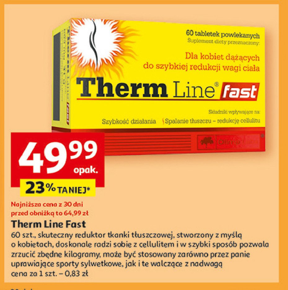 Suplement diety na odchudzanie Olimp labs therm line fast promocja