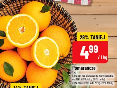 Pomara艅cze czerwone promocja w POLOmarket