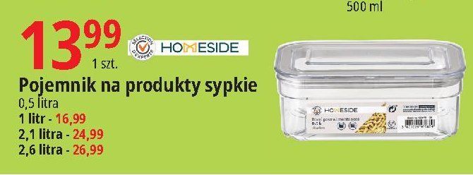 Pojemnik na produkty sypkie 2.6 l promocja