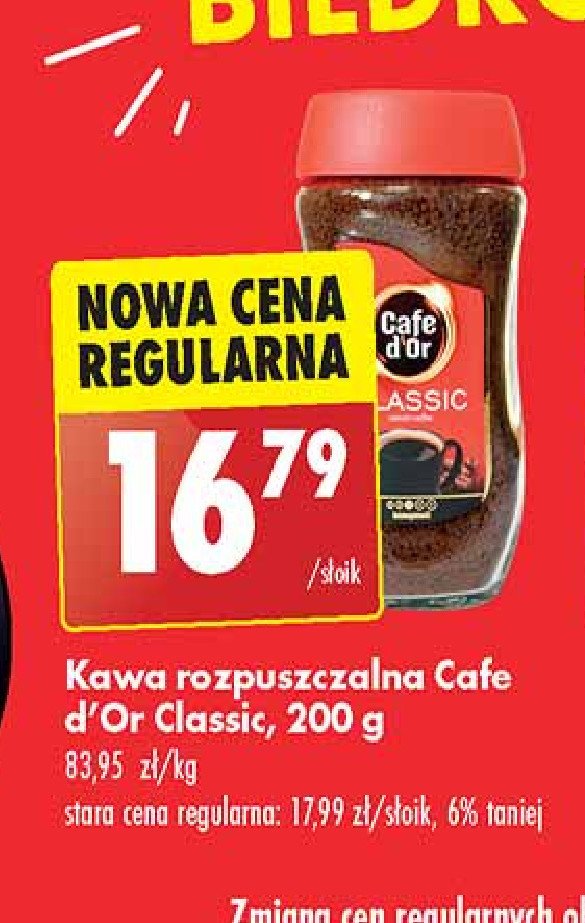 Kawa Cafe d'or classic promocja