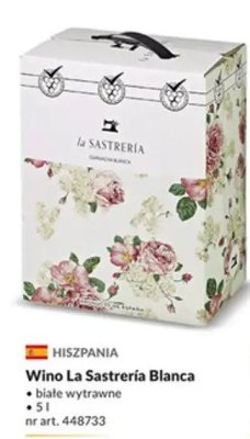 Wino La Sastreria Blanca białe wytrawne promocja w Makro
