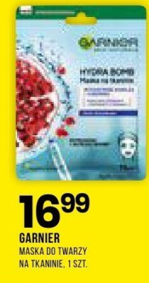 Maska do twarzy Garnier maska na tkaninie promocja w Drogerie Natura