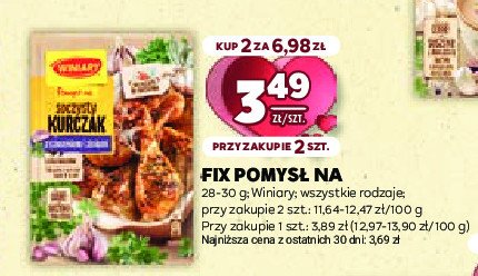 Soczystego kurczaka z czosnkiem i ziołami Winiary pomysł na ... promocja