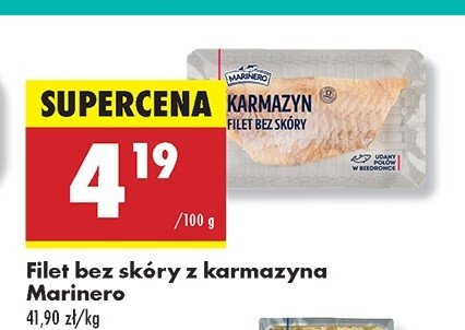 Filet z karmazyna bez skóry Marinero promocja