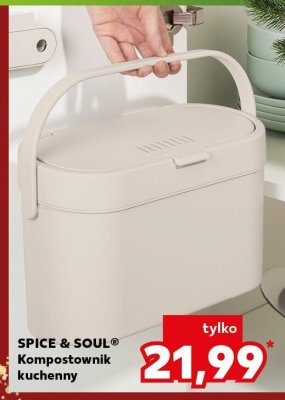 Kompostownik kuchenny SPICE & SOUL promocja w Kaufland