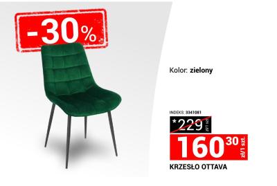 Krzesło OTTAVA zielony promocja w Merkury Market