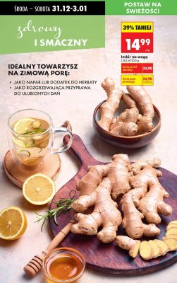 Imbir na wagę promocja w Biedronka