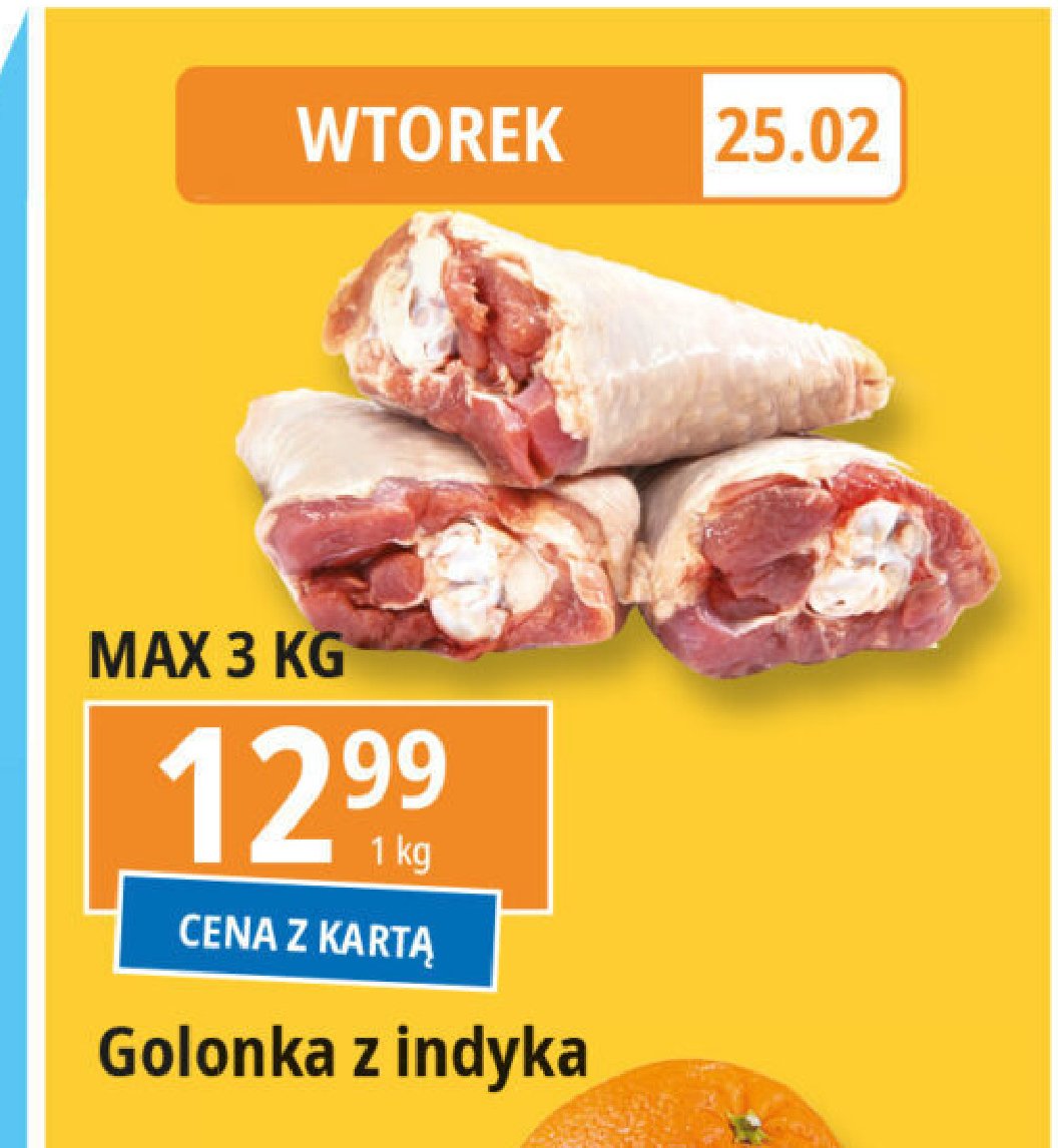 Golonka z indyka promocja w Leclerc