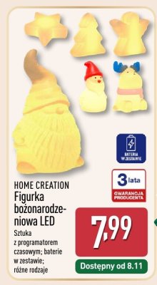 Figurka bożonarodzeniowa LED  promocja w Aldi