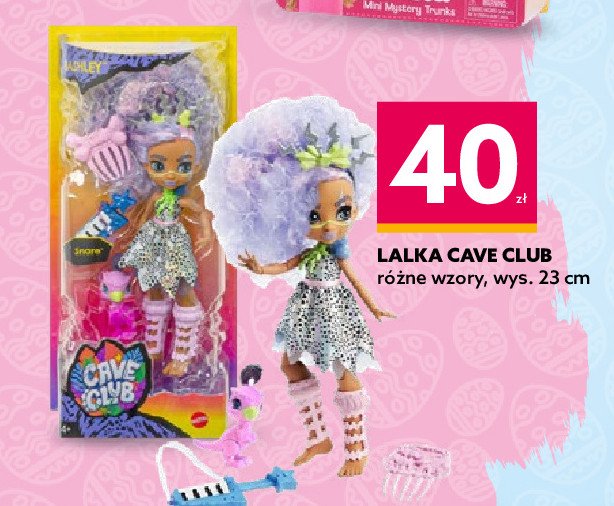 Lalka bashley 23 cm cave club Mattel promocja
