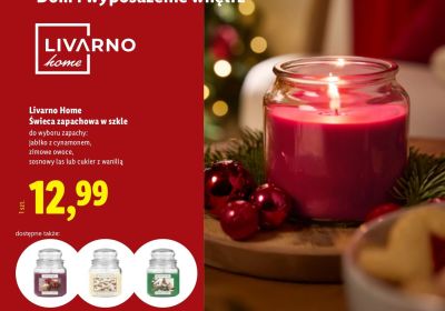 Świeca zapachowa w szkle promocja w Lidl