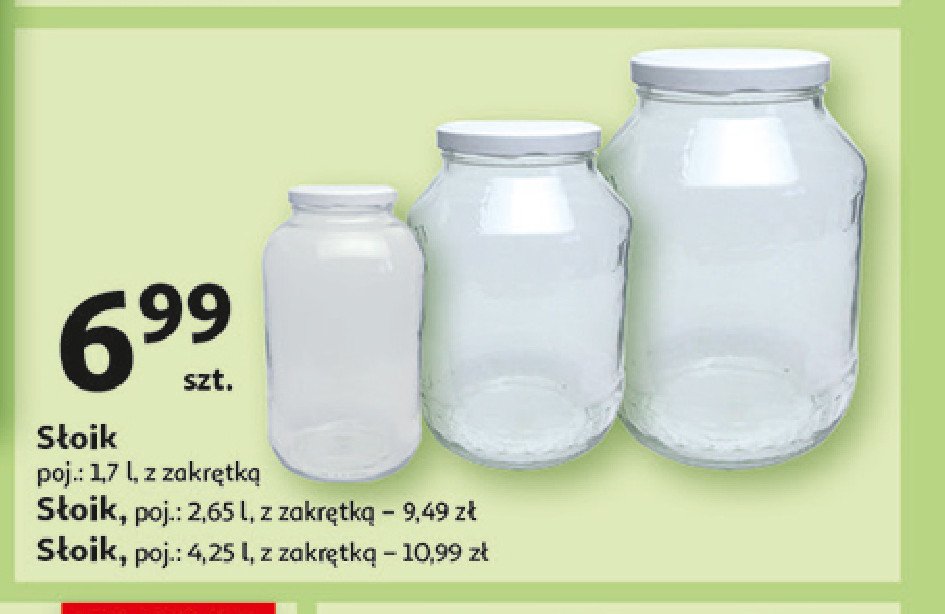 Słoik z nakrętką 2.65 ml promocja