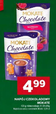 Napój czekoladowy mokate chocolate raspberry, dark promocja w Stokrotka