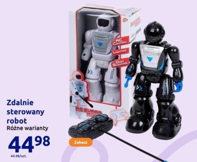 Zdalnie sterowany robot różne warianty promocja w Action