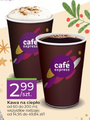 Cappuccino Stokrotka cafe promocja