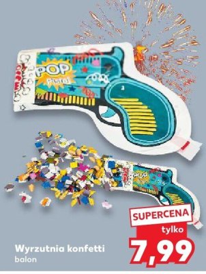 Wyrzutnia konfetti balon promocja w Kaufland