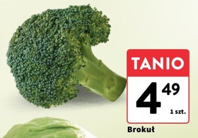 Brokuł 1 szt. promocja w Intermarche