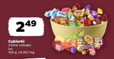 Cukierki, różne rodzaje promocja w Netto