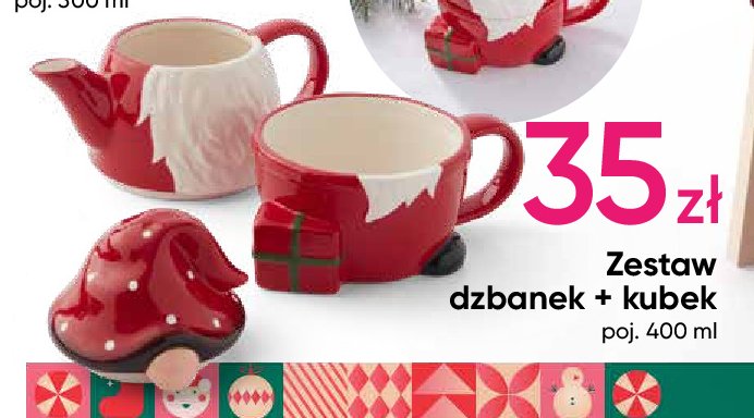 Zestaw dzbanek + kubek 400 ml promocja