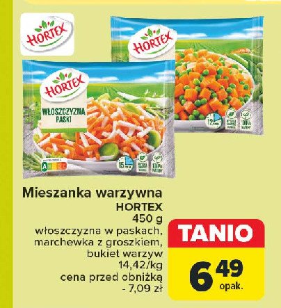 Bukiet warzyw Hortex promocja