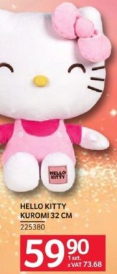 Hello Kitty Kuromi 32cm promocja w Selgros