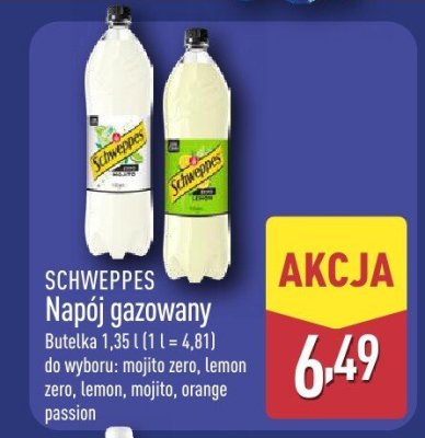 Napój gazowany SCHWEPPES promocja w Aldi