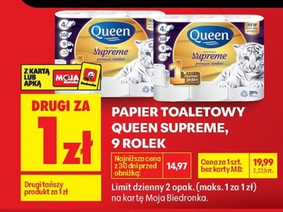 Papier toaletowy promocja w Biedronka