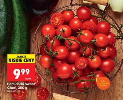 Pomidorki Sweet Cheri, opak. 250 g promocja w Biedronka