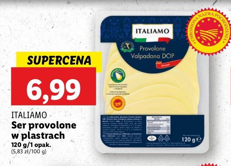 Ser provolone Italiamo promocja