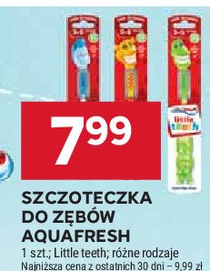 Szczoteczka do zębów 3-5 Aquafresh little teeth promocja