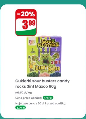 Cukierki promocja w Dino