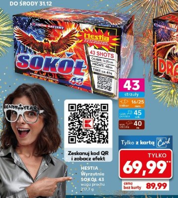 Wyrzutnia SOKÓŁ 43 promocja w Kaufland