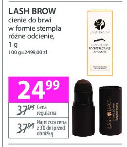 Stempel do brwi grafitowy LASH BROW promocja