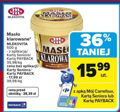 Masło promocja w Carrefour