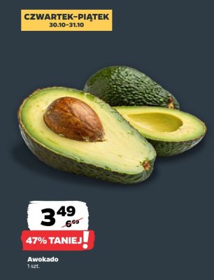 Awokado hass rte promocja w Netto